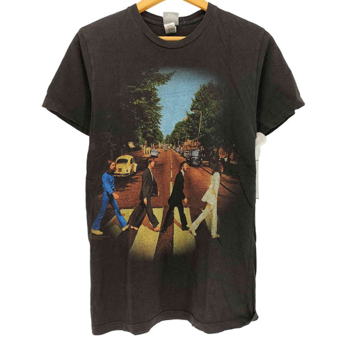 ザビートルズ THE BEATLES 2006 Apple Corps Ltd 1999APPLE CORPS LTD ABBEY ROAD クルーネックバンドTシャツ メンズ import:S