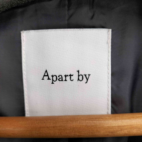 アパートバイローリーズ apart by lowrys ツイードライク 金ボタン 袖スリット ダブルテーラードジャケット レディース FREE