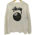 ステューシー Stussy 8ボール ストックロゴ ハイビスカス L/S クルーネック Tシャツ メンズ import:L