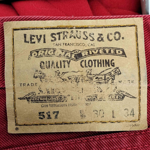 リーバイス Levis 90-00s J41刻印 日本製 517 ブーツカットデニム メンズ W30 L34