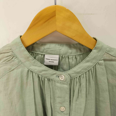 アーバンリサーチドアーズ URBAN RESEARCH DOORS リネンギャザーワンピース レディース JPN:S