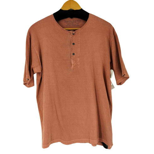 ナイジェルケーボン NIGEL CABOURN 50s HENLEY NECK SHIRT PIGMENT-DYE メンズ EUR:48