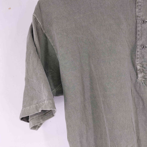 ナイジェルケーボン NIGEL CABOURN 50s HENLEY NECK SHIRT PIGMENT-DYE メンズ EUR:48