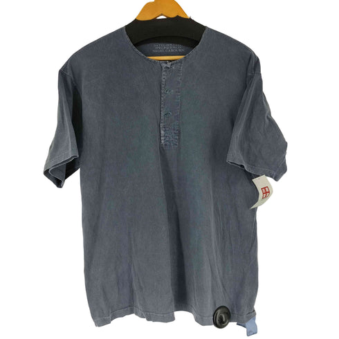 ナイジェルケーボン NIGEL CABOURN 50s HENLEY NECK SHIRT PIGMENT-DYE メンズ EUR:48