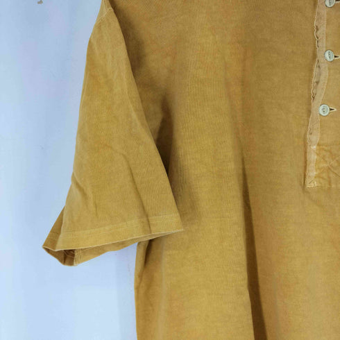ナイジェルケーボン NIGEL CABOURN 50s HENLEY NECK SHIRT PIGMENT-DYE メンズ EUR:48