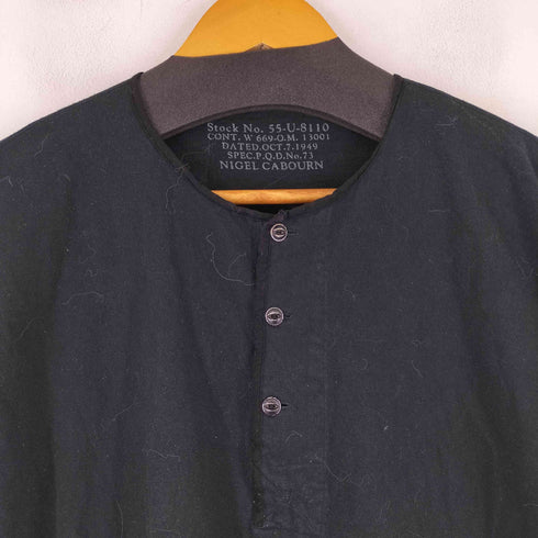 ナイジェルケーボン NIGEL CABOURN 50s HENLEY NECK SHIRT メンズ EUR:48