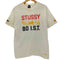 ステューシー Stussy フロント プリント 裾 ストックロゴ S/S クルーネック Tシャツ メンズ import:L