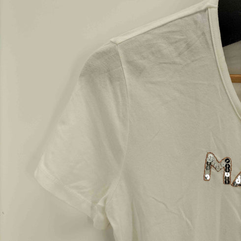 ジョンガリアーノ JOHN GALLIANO 刺繍デザインS/S Tシャツ メンズ import:XS