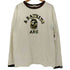 アベイシングエイプ BAPE by A BATHING APE 大猿ロゴ プリント 迷彩 カモ L/S シャツ メンズ import:L