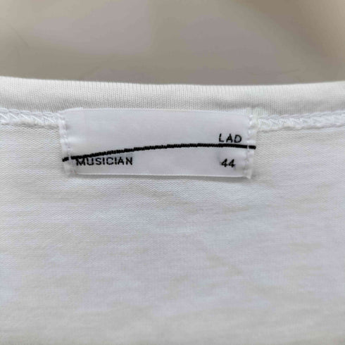 ラッドミュージシャン LAD MUSICIAN 両面プリント コットン クルーネック Tシャツ メンズ JPN:44