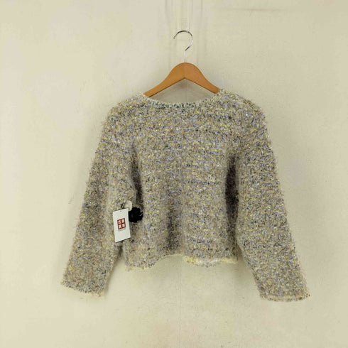 ロクビューティーアンドユースユナイテッドアローズ 6 BEAUTY & YOUTH UNITED ARROWS 26SS ミックス ニット カーディガン レディース