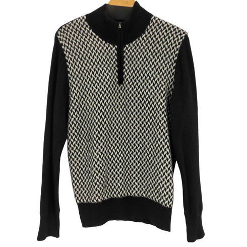 SPICALL CASHMERE100% カシミヤ ハーフジップ ニット メンズ