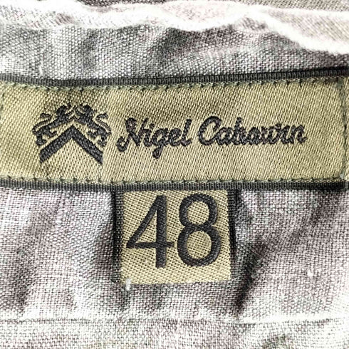 ナイジェルケーボン NIGEL CABOURN 25SS HENLEY SHIRT HEMP メンズ EUR:48