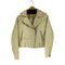 ザラ ZARA フェイクレザー ライダース ジャケット レディース import:L