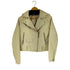 ザラ ZARA フェイクレザー ライダース ジャケット レディース import:L