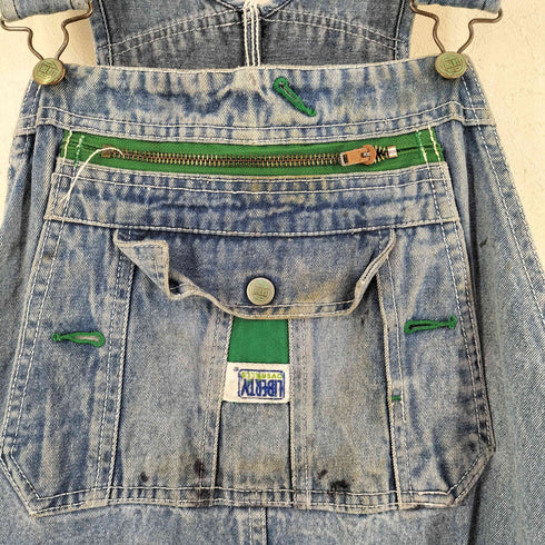 リバティオーバーオールズ LIBERTY OVERALLS デニム オーバーオール メンズ 42 30