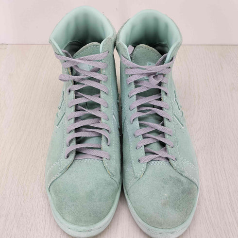 コンバース CONVERSE PRO LEATHER GREEN ハイカットスニーカー レディース JPN:23.5