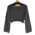 ルエレ Louere クロップド シャギーニット レディース JPN:L