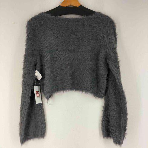 ルエレ Louere クロップド シャギーニット レディース JPN:L