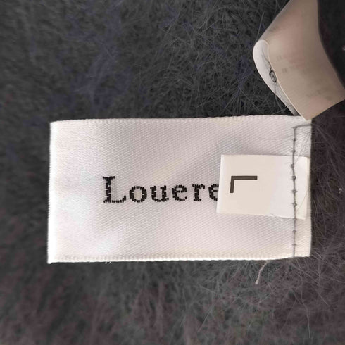 ルエレ Louere クロップド シャギーニット レディース JPN:L