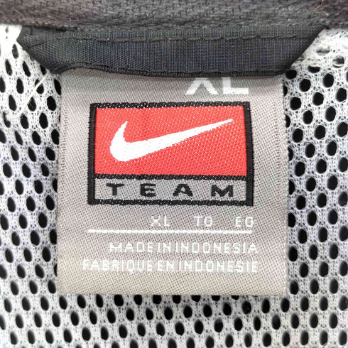 ナイキ NIKE 00s グレータグ バスケットボールチーム刺繍 ライン ジップアップジャケット メンズ import:XL