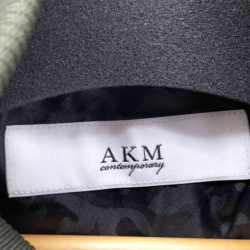 エーケイエム AKM スタンドネックレイヤードダウンジャケット メンズ JPN:S