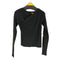 MIPIARL フィンガーホールドレープニットトップス レディース JPN:M