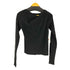 MIPIARL フィンガーホールドレープニットトップス レディース JPN:M