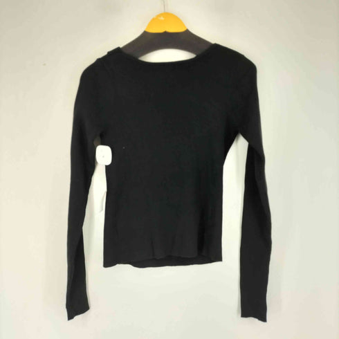 MIPIARL フィンガーホールドレープニットトップス レディース JPN:M