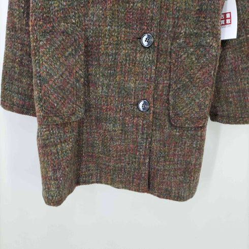 neigh 総柄 ロングコート レディース FREE