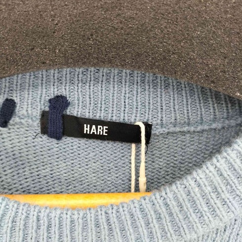 ハレ HARE クロス ステッチ ニット プルオーバー レディース FREE