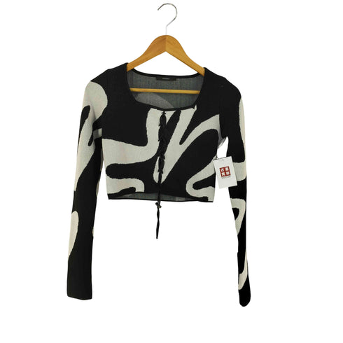 エモダ EMODA フロントレースフィットニット レディース FREE