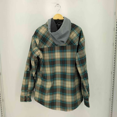 ナイキ NIKE SNOW BOARDING チェック柄 マウンテンパーカー ジャケット メンズ import:M