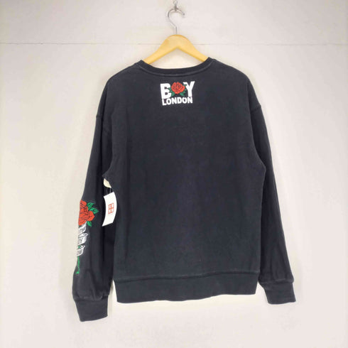 ボーイロンドン BOY LONDON ローズ イーグル刺繍クルーネックスウェット メンズ import:M