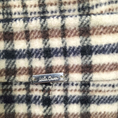 ミラオーウェン Mila Owen 21AW フラップポケットハーフ丈コクーン接結コート レディース ONE SIZE