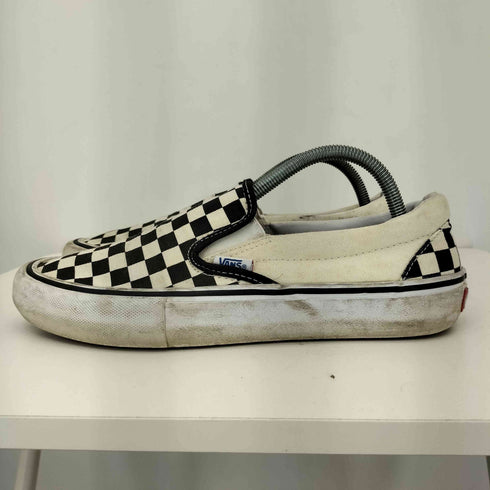 バンズ VANS ULTRACUSH PRO チェッカーフラッグ スリッポン メンズ JPN:27