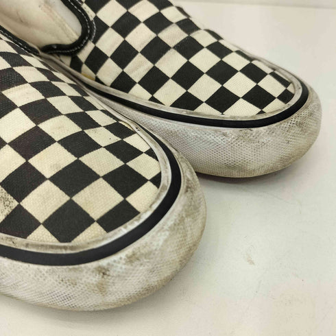 バンズ VANS ULTRACUSH PRO チェッカーフラッグ スリッポン メンズ JPN:27