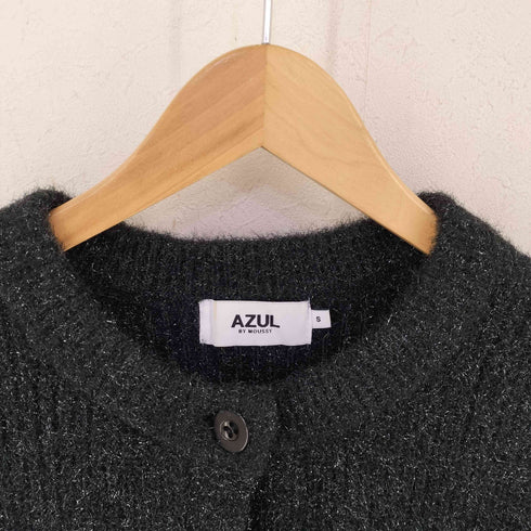 アズールバイマウジー AZUL by moussy ラメニットカーディガン レディース S