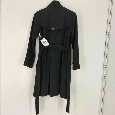 ルーニィ LOUNIE 金釦 シルク混 コート レディース 38