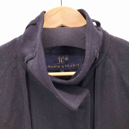 ルーニィ LOUNIE 金釦 シルク混 コート レディース 38
