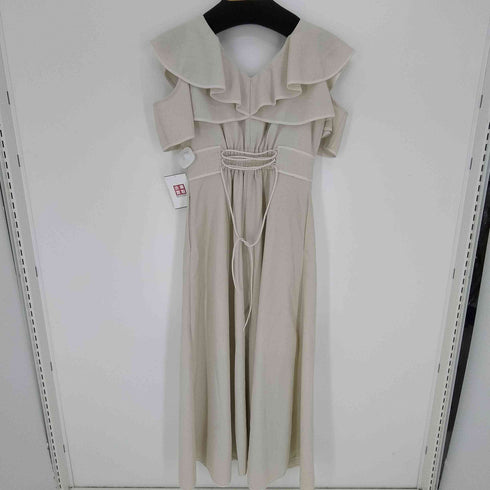 ランダ RANDA 24SS 2WAYフリルスリーブワンピース レディース