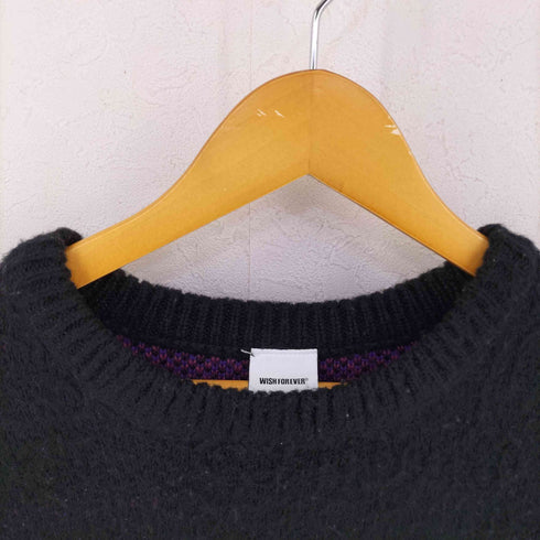 WISH FOR EVER アソートシャギーニット メンズ JPN:L