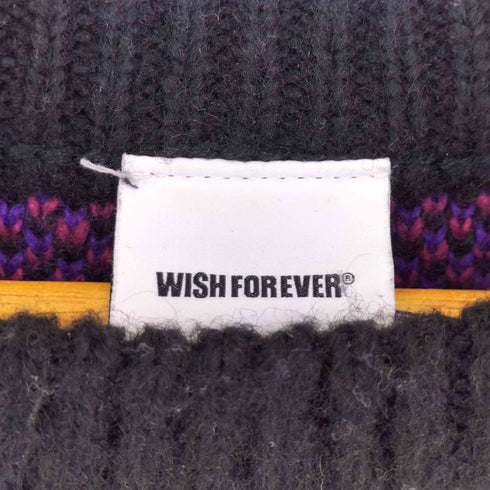 WISH FOR EVER アソートシャギーニット メンズ JPN:L