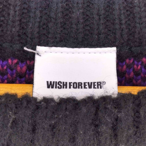 WISH FOR EVER アソートシャギーニット メンズ JPN:L