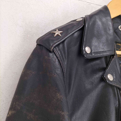 ショットブロス SCHOTT BROS. 60s- リアルレザーダブルライダースジャケット メンズ