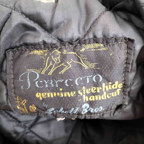 ショットブロス SCHOTT BROS. 60s- リアルレザーダブルライダースジャケット メンズ