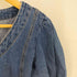 スライ SLY V NECK DENIM ショートワンピース レディース 1