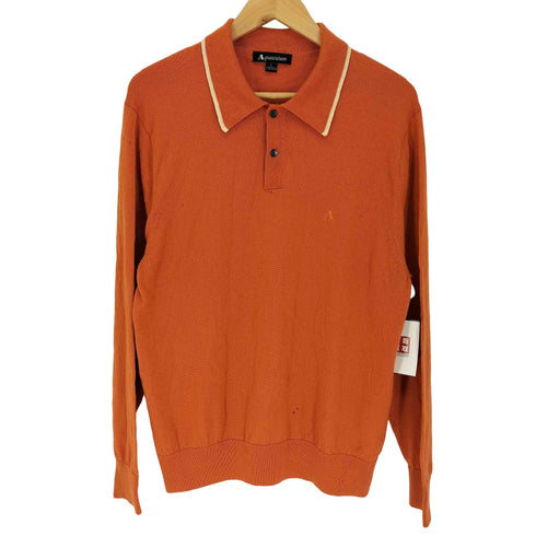 アクアスキュータム AQUASCUTUM ウール ポロ ニット セーター メンズ import:L