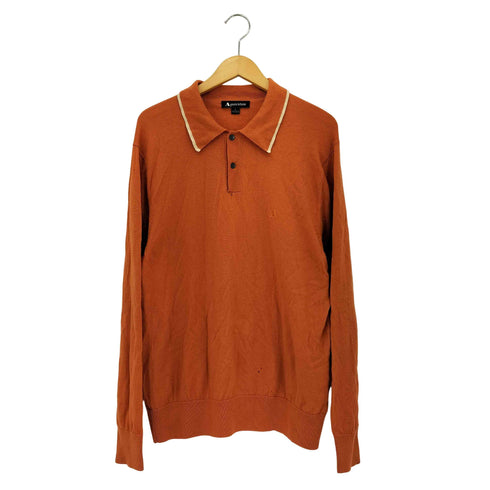アクアスキュータム AQUASCUTUM ウール ポロ ニット セーター メンズ import:L