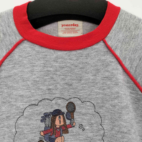 SISTER MARKET yedterday. ヴィンテージセレクト プリントデザイン ワンピース レディース